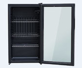 Mini refrigerador de la puerta de cristal ahorro de energía diseño exquisito del aspecto de 90 litros