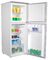 Refrigerador compacto de plata de la puerta doble, manija ahuecada del congelador de refrigerador de la barra de 2 puertas proveedor