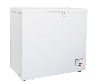Congelador económico de energía blanco del pecho 200 litros con el botón de congelación rápido
